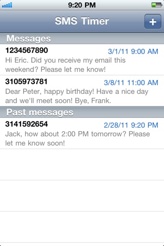 download SMS Timer apps 0