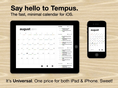 Tempus Calendarのおすすめ画像1