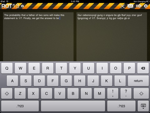 Captura de pantalla del iPad 2