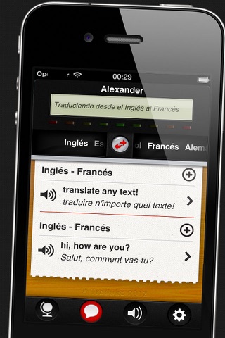 Captura de pantalla del iPhone 2