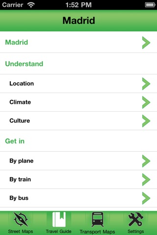 Captura de pantalla del iPhone 2