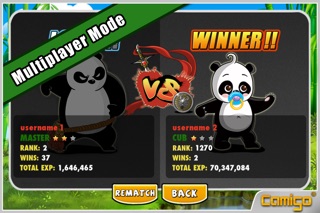 Screenshots of MeWantBamboo - Become The Master Panda for iPhone
