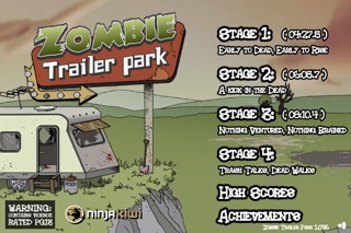 Screenshots of Zombie Trailer Park for iPhone