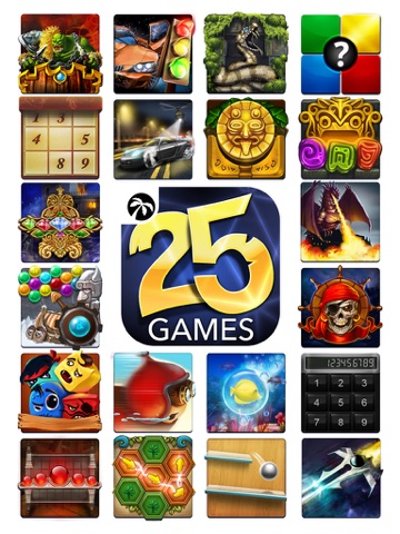 Screenshots of 25-in-1 Games - Gamebanjo for iPad