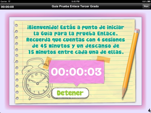 Captura de pantalla del iPad 3