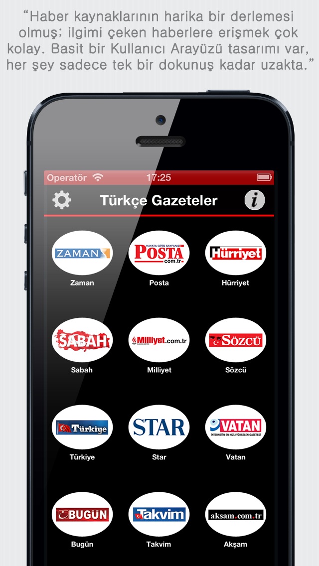 Türkçe Gazeteler - Tu... screenshot1