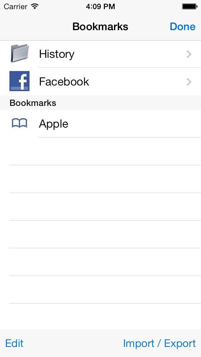 Screenshots of VanillaSurf for iPhone