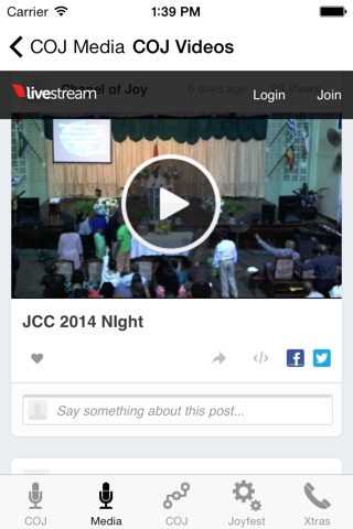 Chapel of Joy Broadcasting Service screenshot