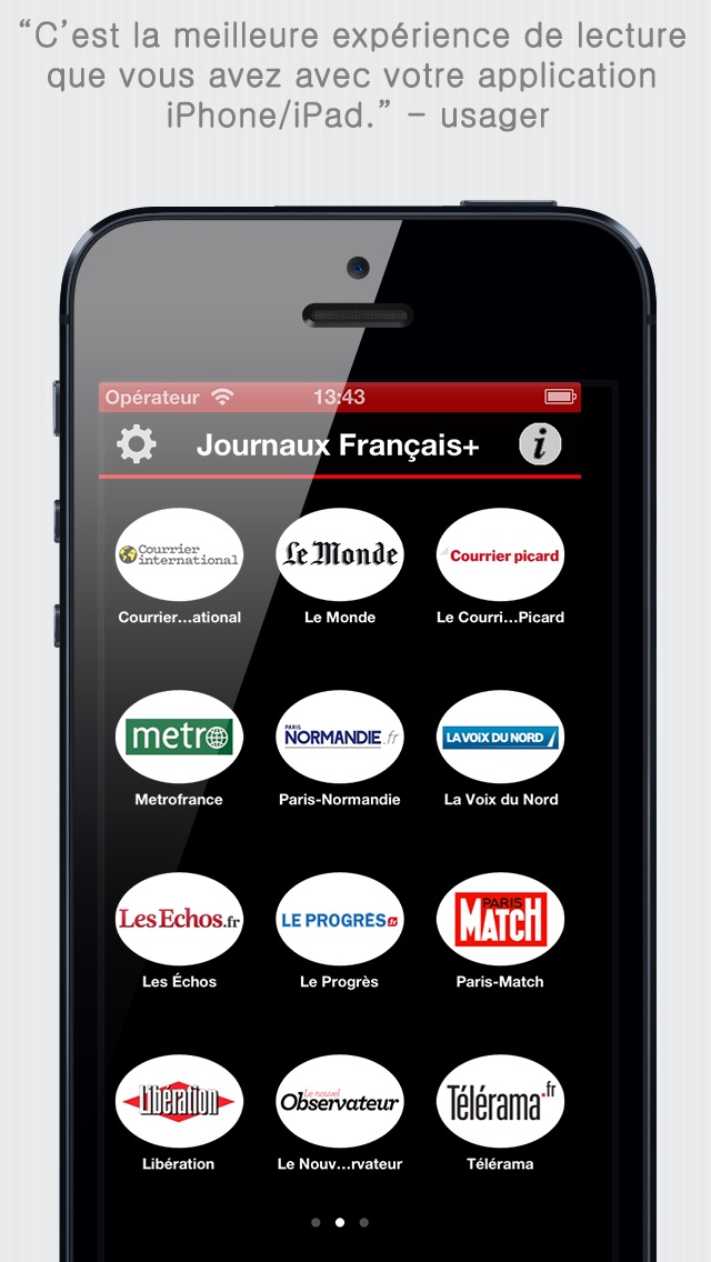 Journaux Français+ (F... screenshot1
