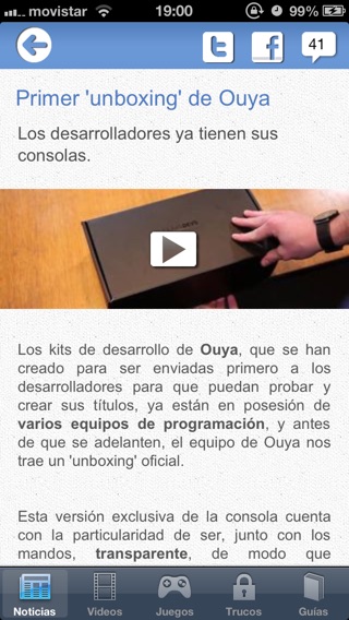 Captura de pantalla del iPhone 2