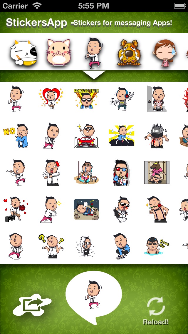 download Stickers for Messenger Apps, Messages, Hangouts, Viber, WeChat, eMail, Twitter, Facebook and more! apps 0