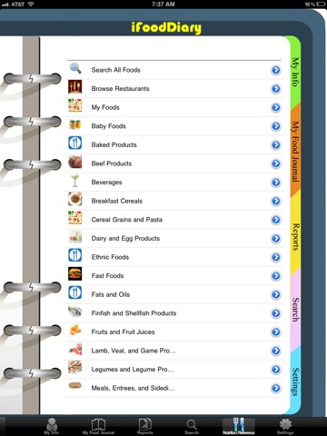 Captura de pantalla del iPad 5