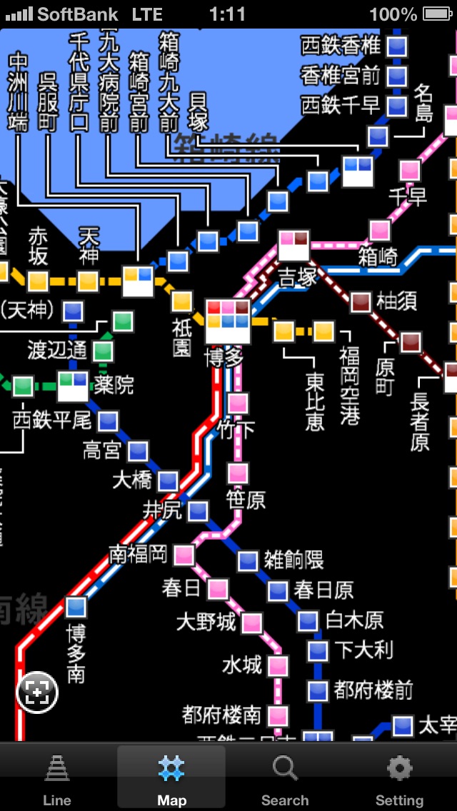 九州路線マップ screenshot1