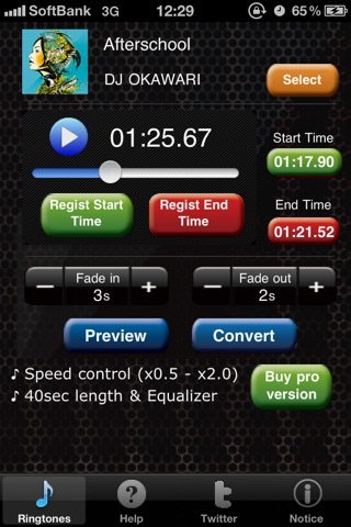 Captura de pantalla del iPhone 1