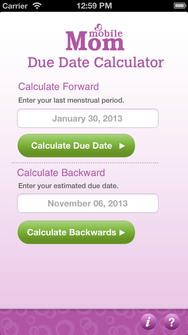 calculate my due date