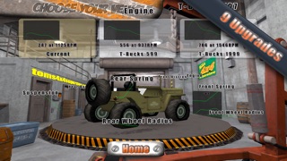 Screenshots of Tom's 4x4 for iPhone