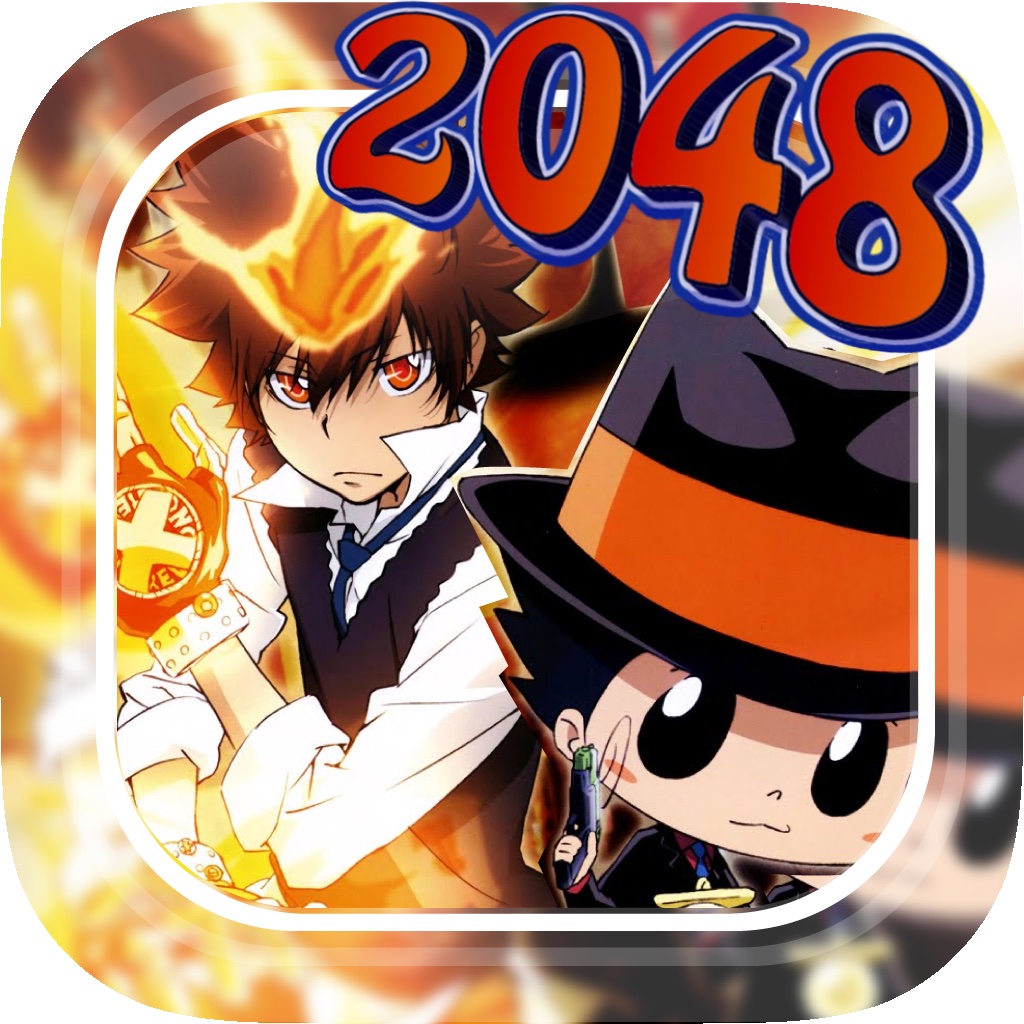 2048 Manga And Anime - “ Characters Puzzles Numbers : Katekyō Hitman