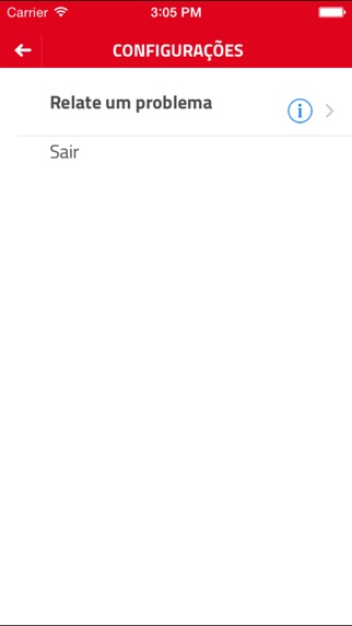 Captura de tela do iPhone 5