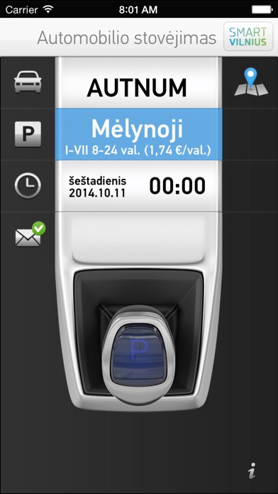 Screenshots of m.Parking for iPhone