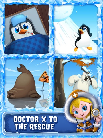 Игра Penguin Love Story - Arctic Rescue : A Doctor X Adventure