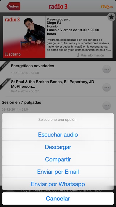Captura de pantalla del iPhone 2