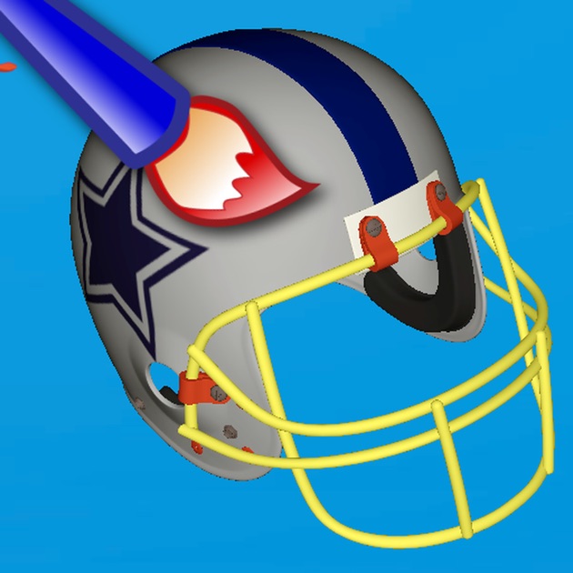 Football Helmet 3D - Design your helmet decals on the App Store