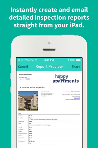 Скриншот из Multifamily Inspections by Happy Inspector