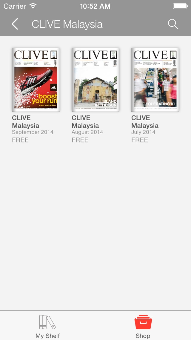 Clive Malaysia screenshot1