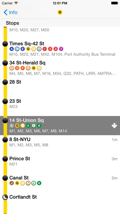 Itrans Nyc Subway review screenshots