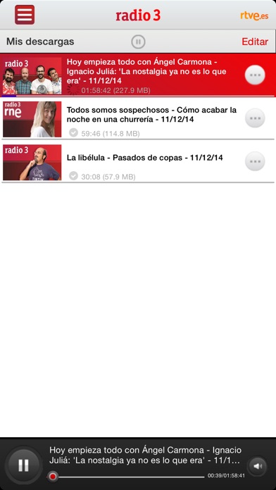Captura de pantalla del iPhone 4