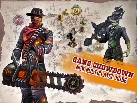 Screenshots of Six-Guns: Gang Showdown for iPad