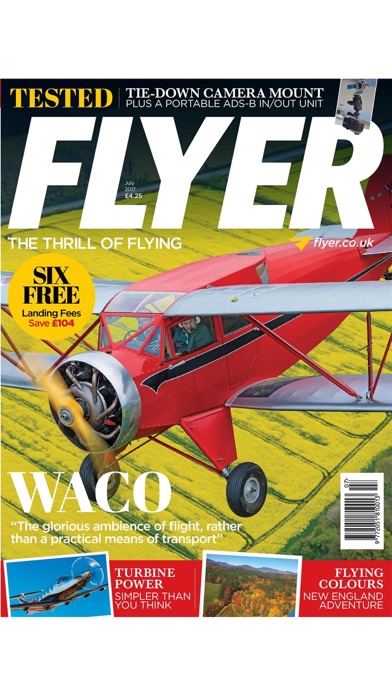 Flyer Magazine review screenshots