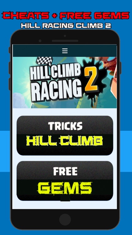 Unlimited Gems - Unlimited Coins Hill Climb Racing 2 Hack
