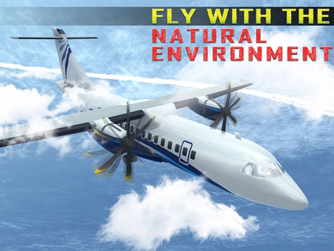 Пилот самолет симулятор полет посадки 3D аэропорт для iPad