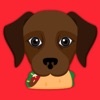 Dark Chocolate Labrador Retriever Stickers