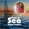 Boat In Sea Photo Frames New Edit Photoshop Effect photo frames photoshop 