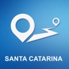 Santa Catarina, Brazil Offline GPS santa catarina brazil map 