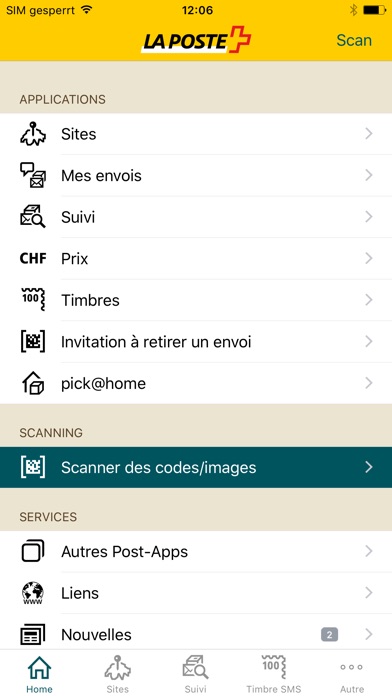 Capture d’écran iPhone 1