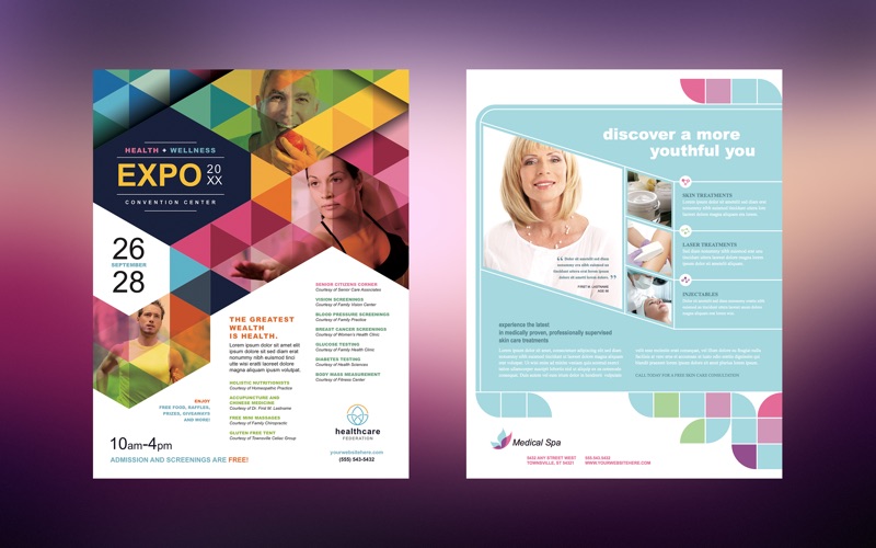 flyer design flyer templates for illustrator by huang xiaohong design a flyer in illustrator