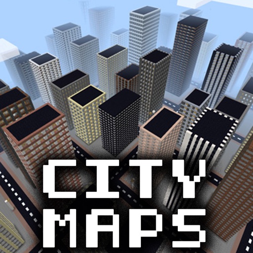 minecraft pe big city map