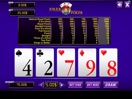 Joker Poker - Casino Game with Leaderboard для iPad