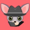 Blue Tan Chihuahua Emoji Stickers for iMessage