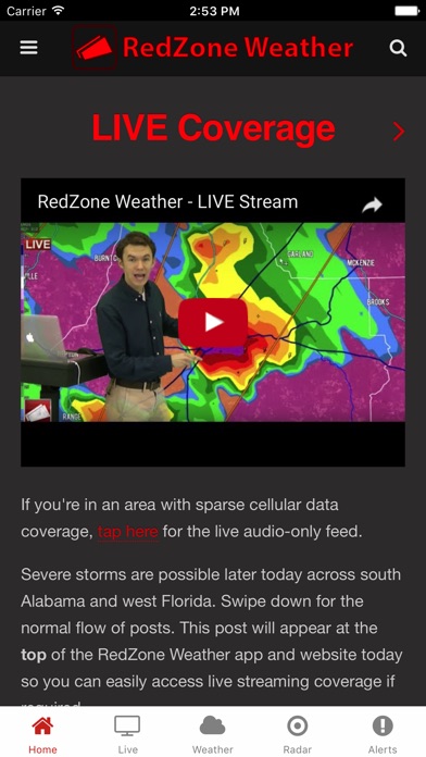 RedZone Weatherのおすすめ画像2