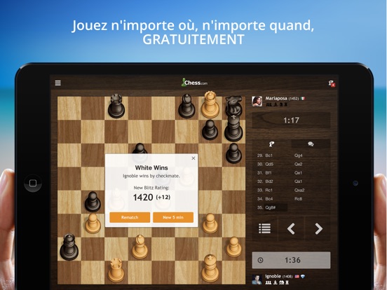 Capture d’écran iPad 5