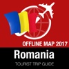 Romania Tourist Guide + Offline Map romania map 