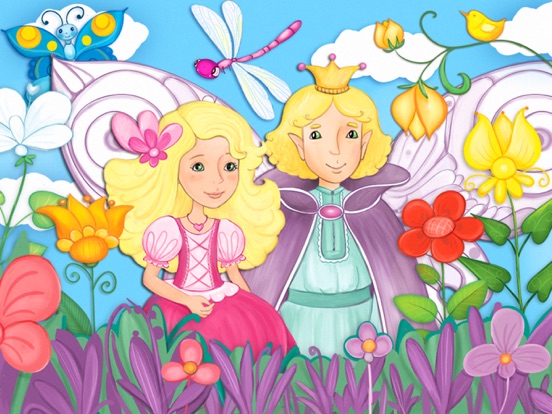 Дюймовочка - сказка и игры для девочек на iPad