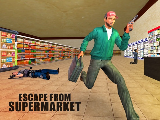 Супермаркет Атака Гангстер - Ограбление Мастер-пла на iPad