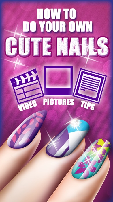 How to do your own Cute Nails 2017 - Free Screenshot on iOS