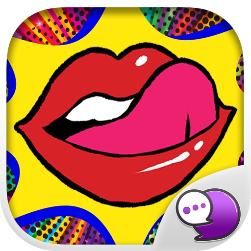 Lip hot girl Stickers Emoji Keyboard By ChatStick by ChatStick Company