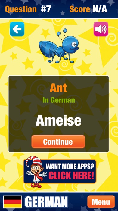 Learn German Words an... screenshot1